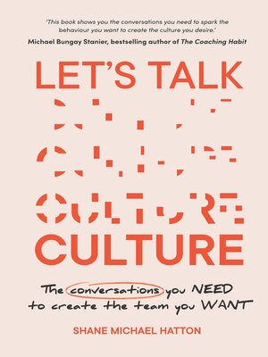 cover image of Let's Talk Culture